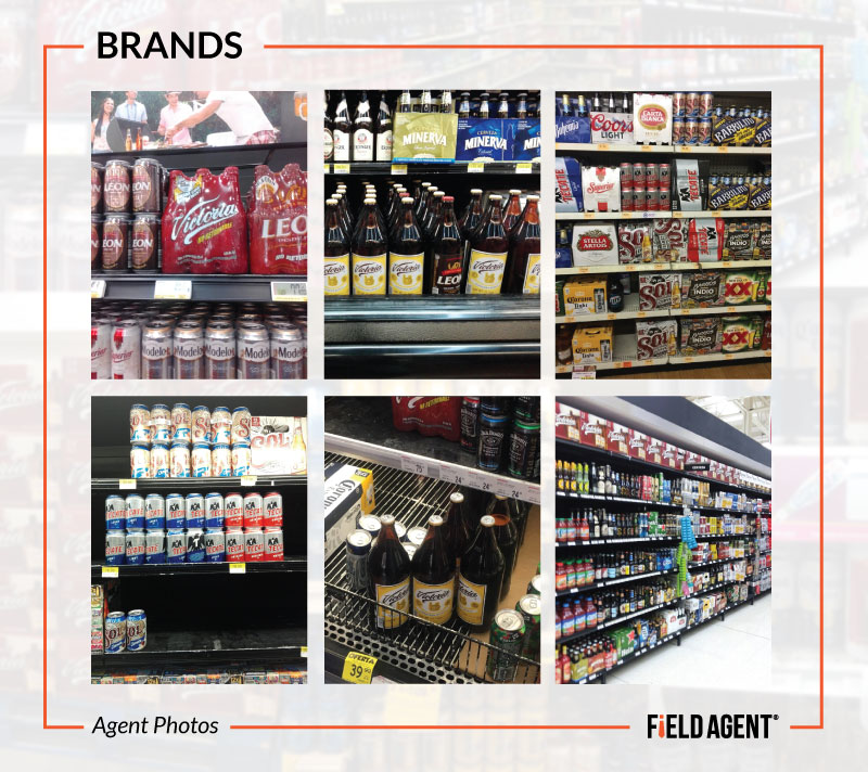 Beer Display Audits - Brands