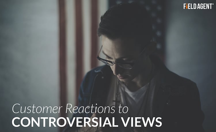 Customer Reactions to Controversial Views