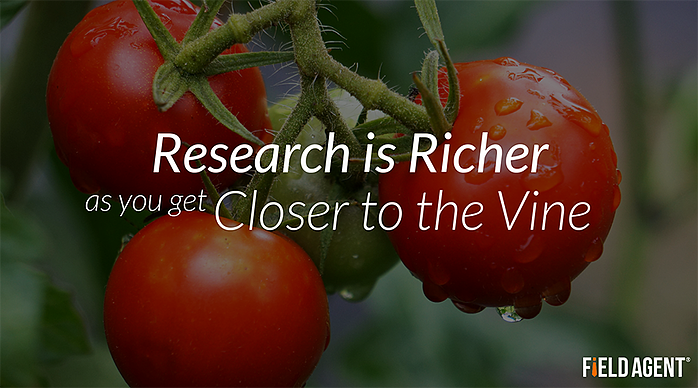 Research is Richer as you get Closer to the Vine 