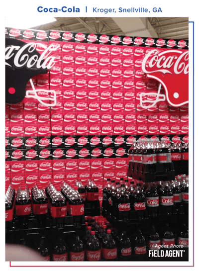 Coca-Cola 2021 Super Bowl Display