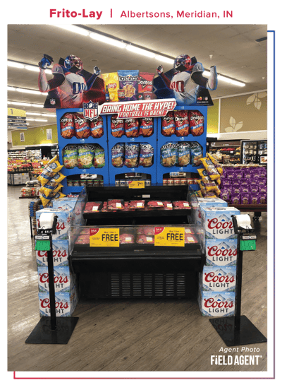 Frito-Lay 2021 Super Bowl Display