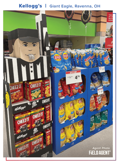 Kellogg's 2021 Super Bowl Display