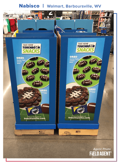 Nabisco 2021 Super Bowl Display