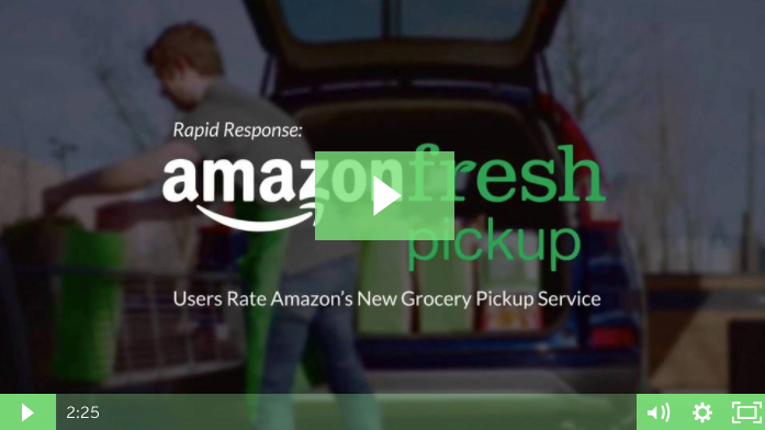 Amazon Fresh Pickup Video