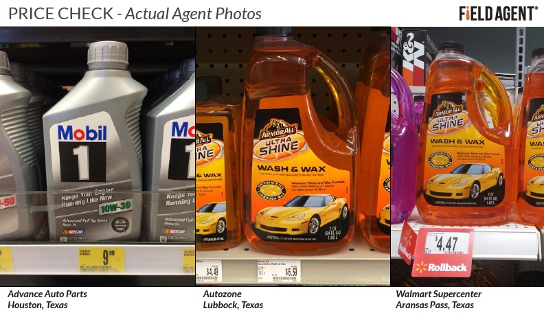 Price Check - Actual Agent Photos