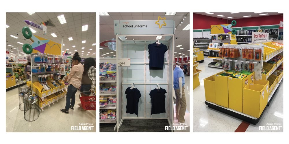 Back-to-School Target Displays