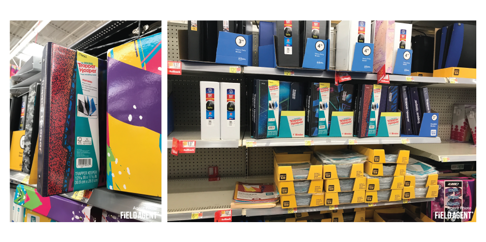 Back-to-School Trapper Keeper Displays