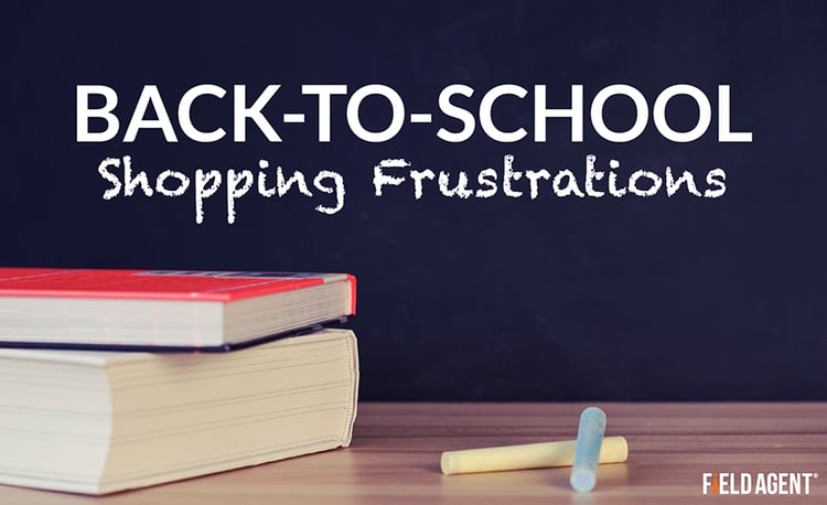Back to School Shopping Frustrations