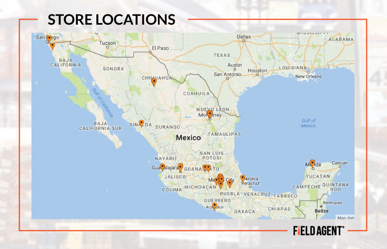 Beer Display Audit Map