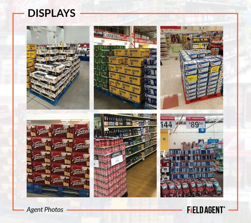 Beer Display Audit - Displays