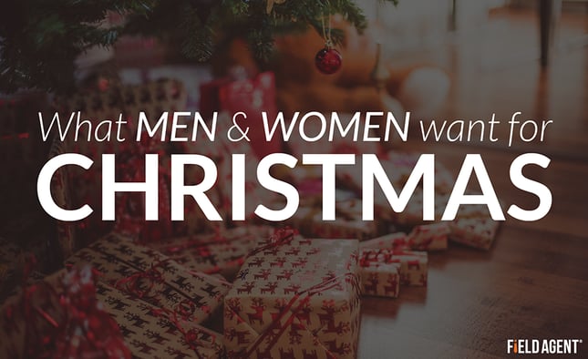 What men and women really want for Christmas this year