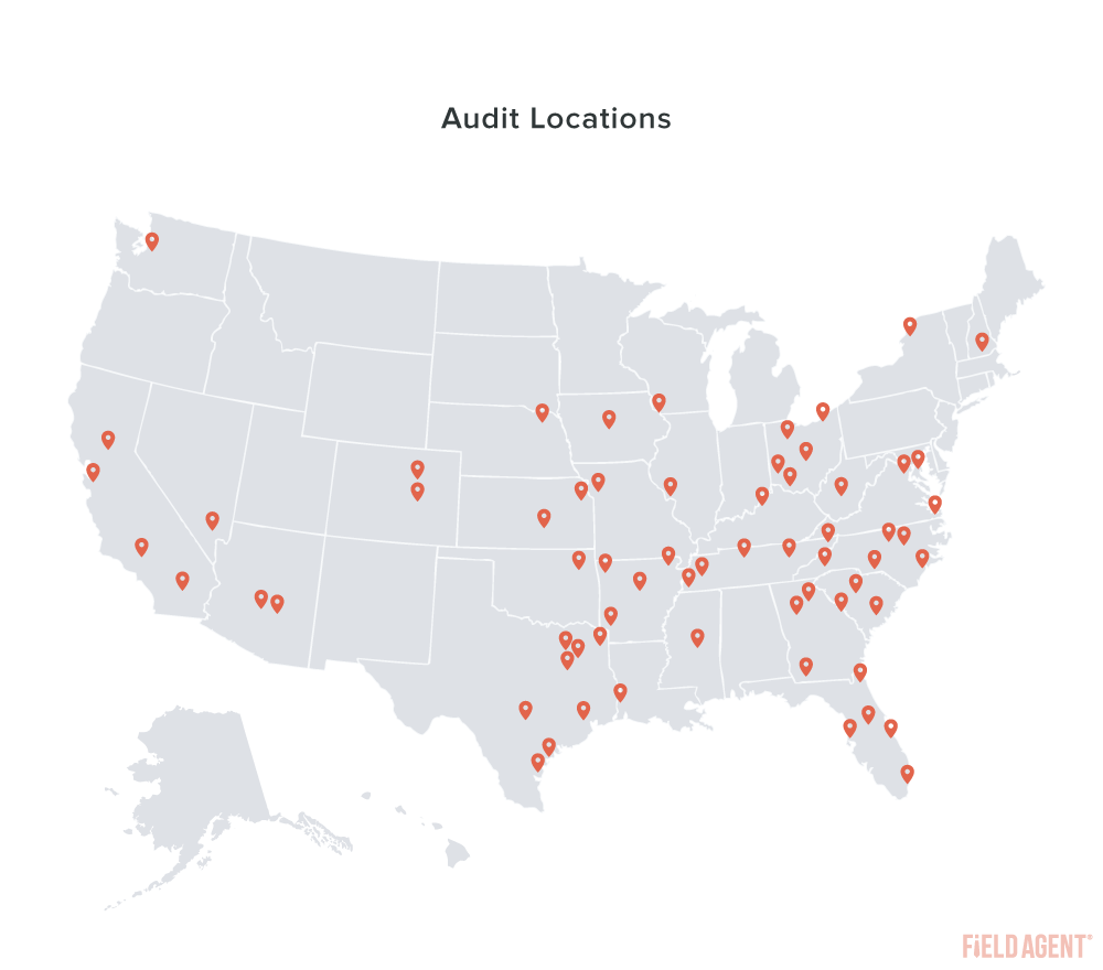 Coronavirus Meat Shortages Map of Audit Locations