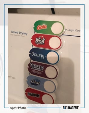 Dash Buttons in Laundry Room