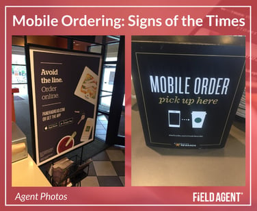 Mobile Ordering: Signs of the Times 