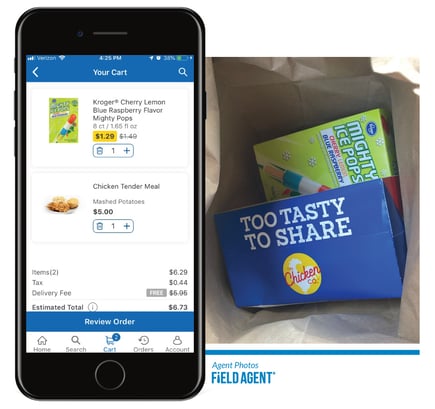 Kroger Rush Delivery Agent Photos