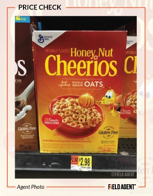 Honey Nut Cheerios Price Check