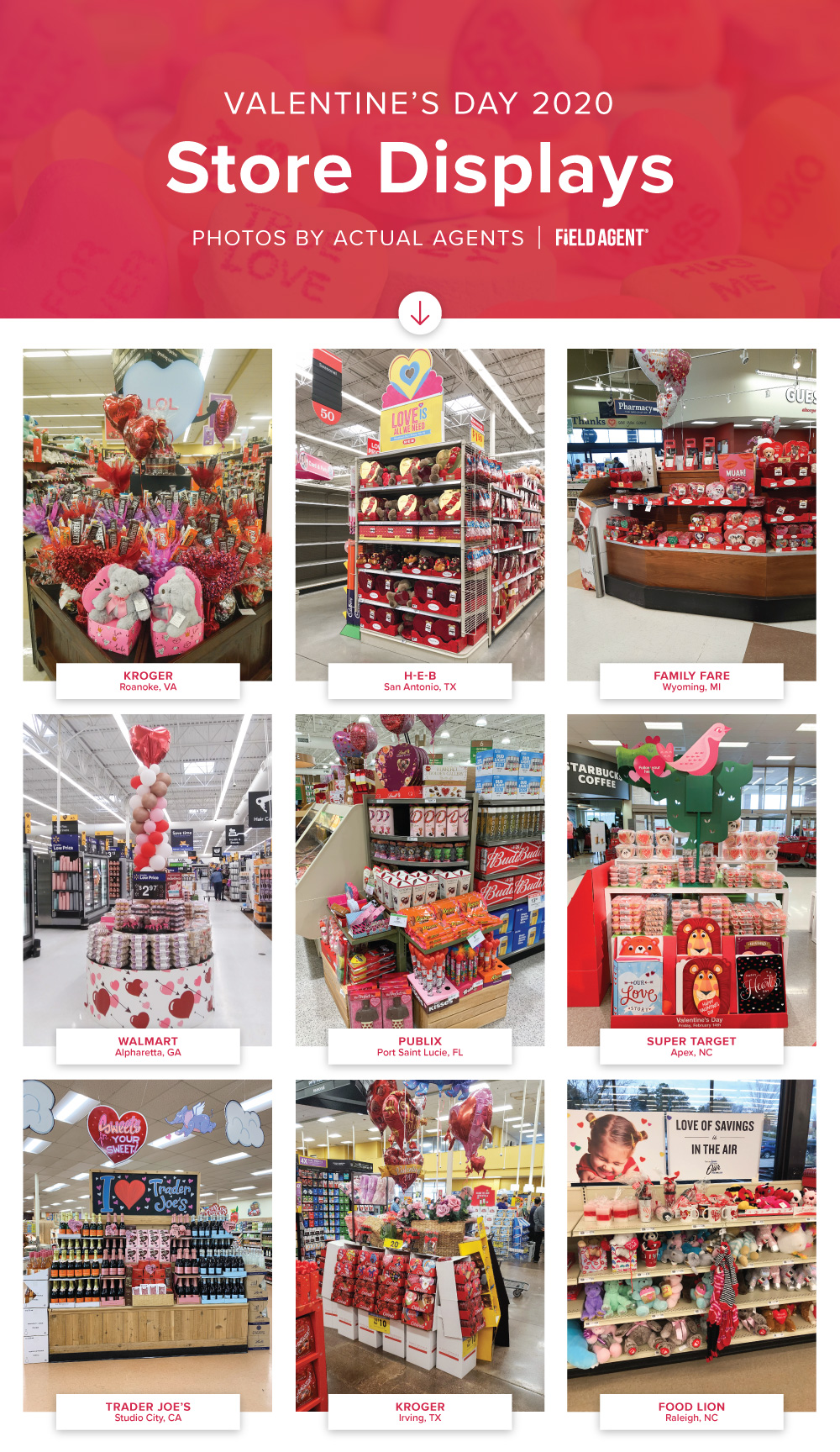 Valentines Store Displays 2020 - Seasonal Display Gallery