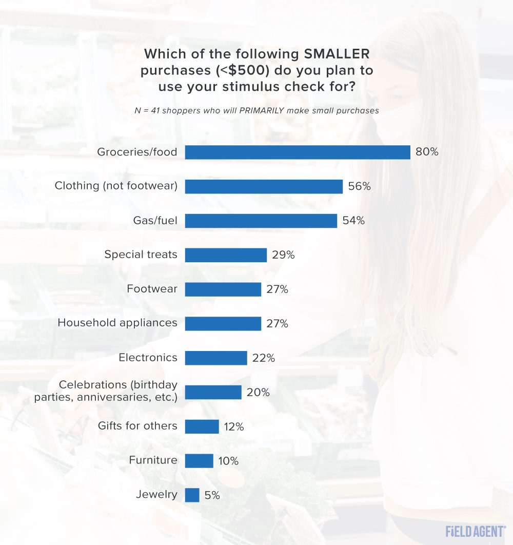 Stimulus Check Smaller Purchases