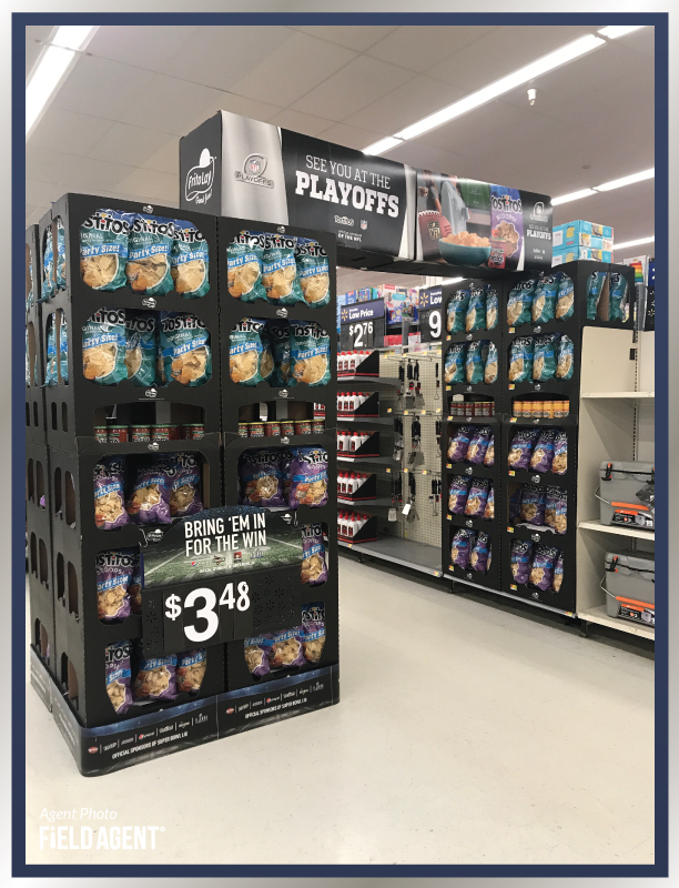 Super Bowl Display Agent Photo Tostitos Chips