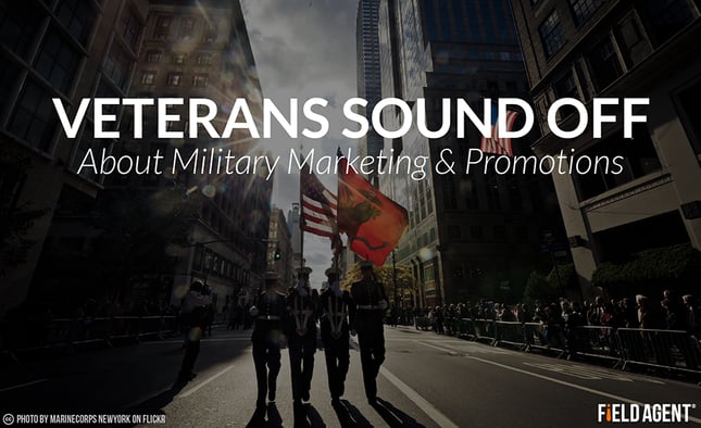 Veteran's Day Insights of marketing in support of the Military