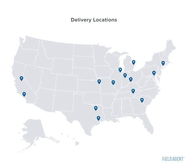 Walmart Express Delivery Locations Map