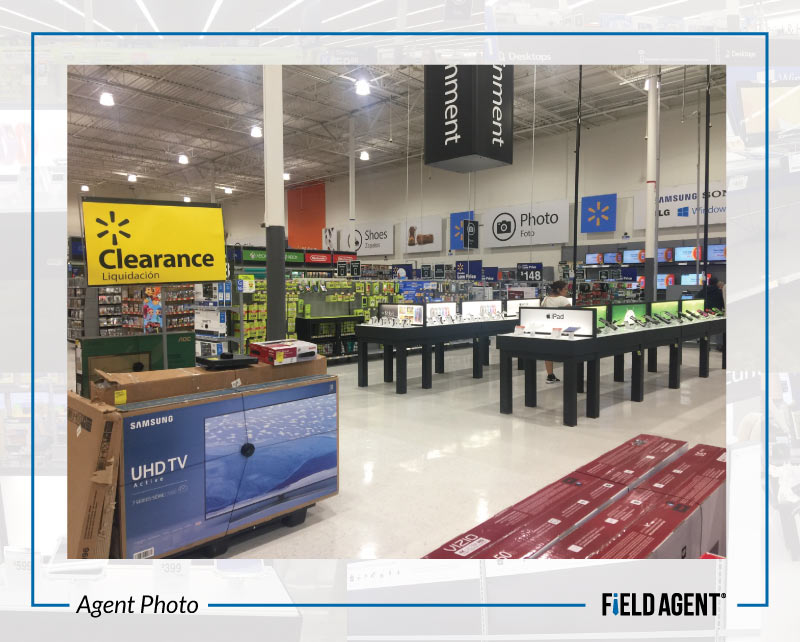 Agent Photo - Walmart's Updated Electronics 