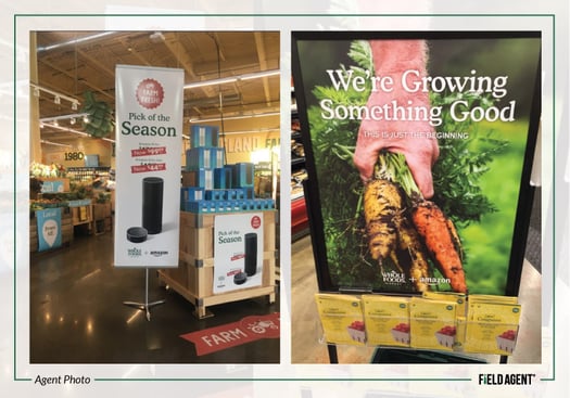 Whole Foods Amazon Signage